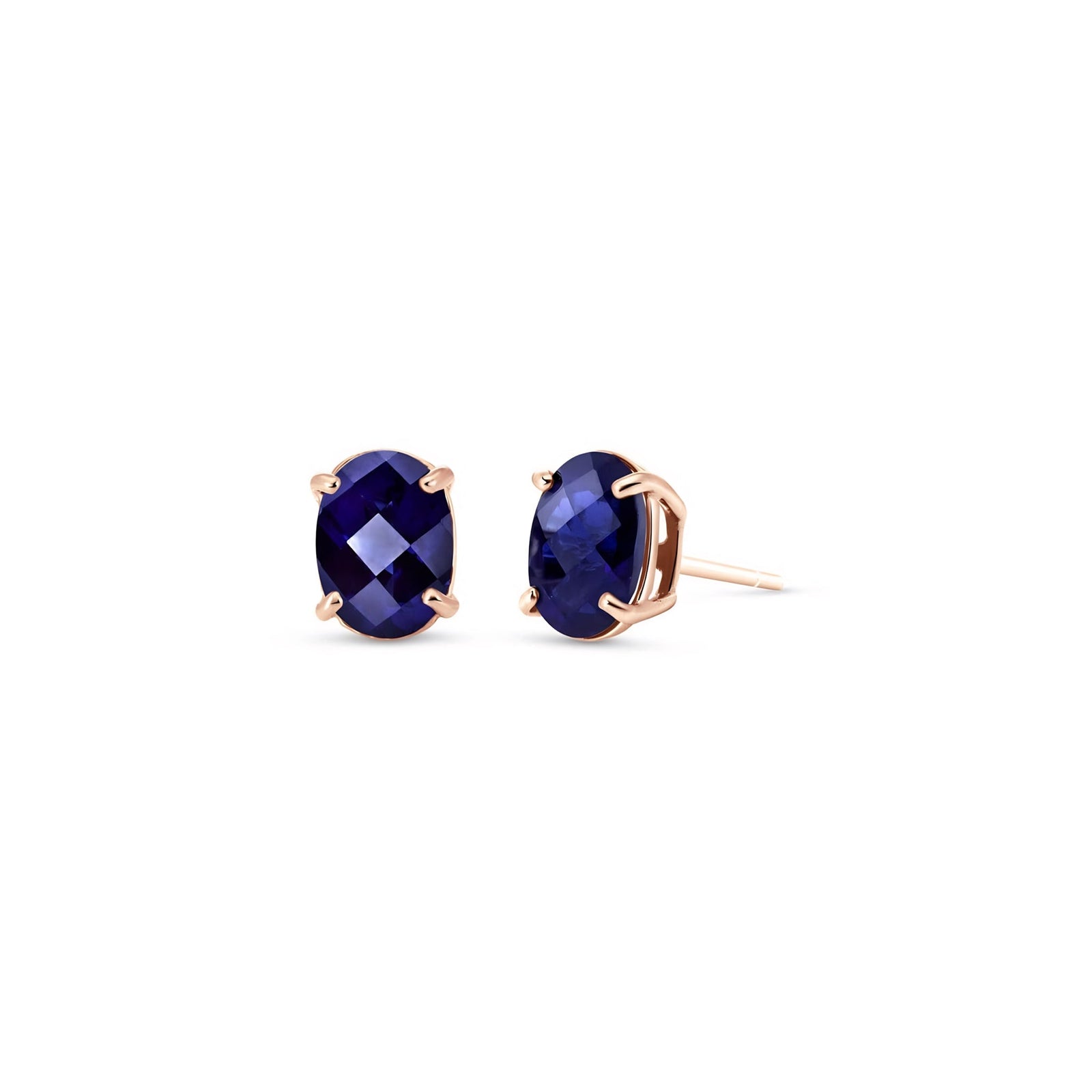Rose Gold Belle Earrings Opal 10K — Genoveffa