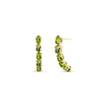 Yellow Gold Eternal Earrings Amethyst 10K — Calliope