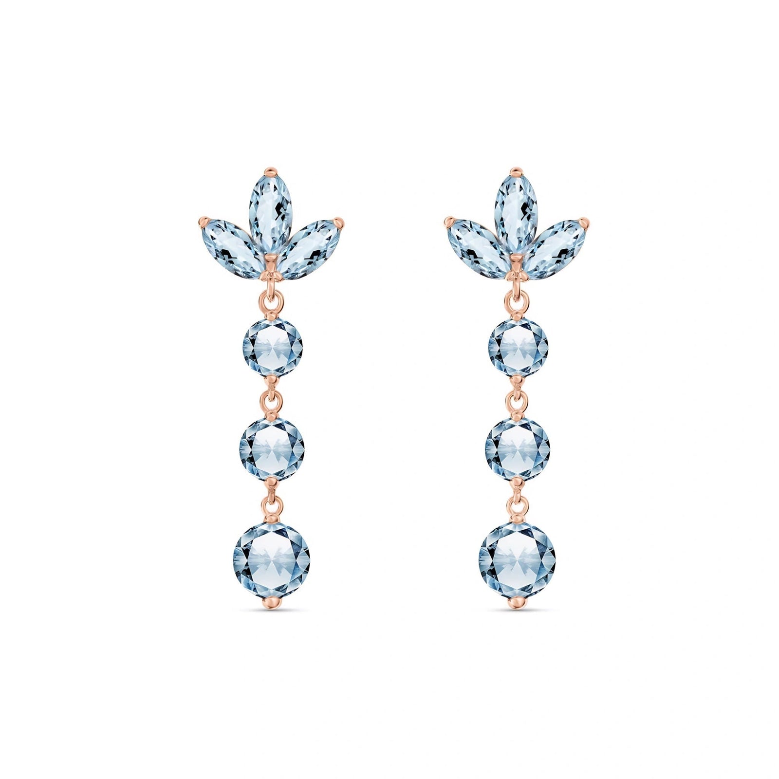 Rose Gold Aquamarine — Mariagaetana