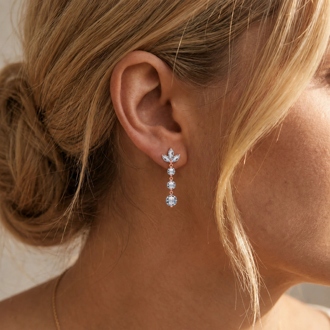 Rose Gold Aquamarine — Mariagaetana