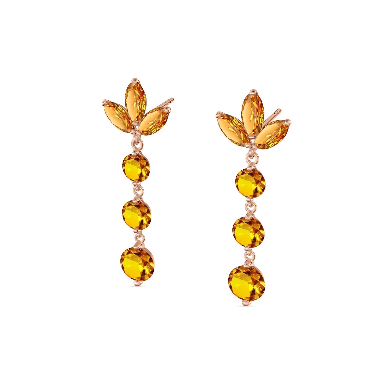 Rose Gold Citrine — Mariagaetana