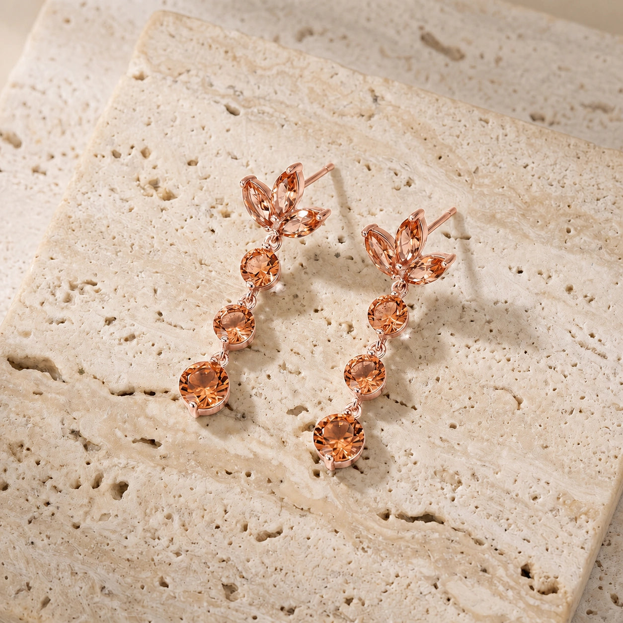 Rose Gold Citrine — Mariagaetana