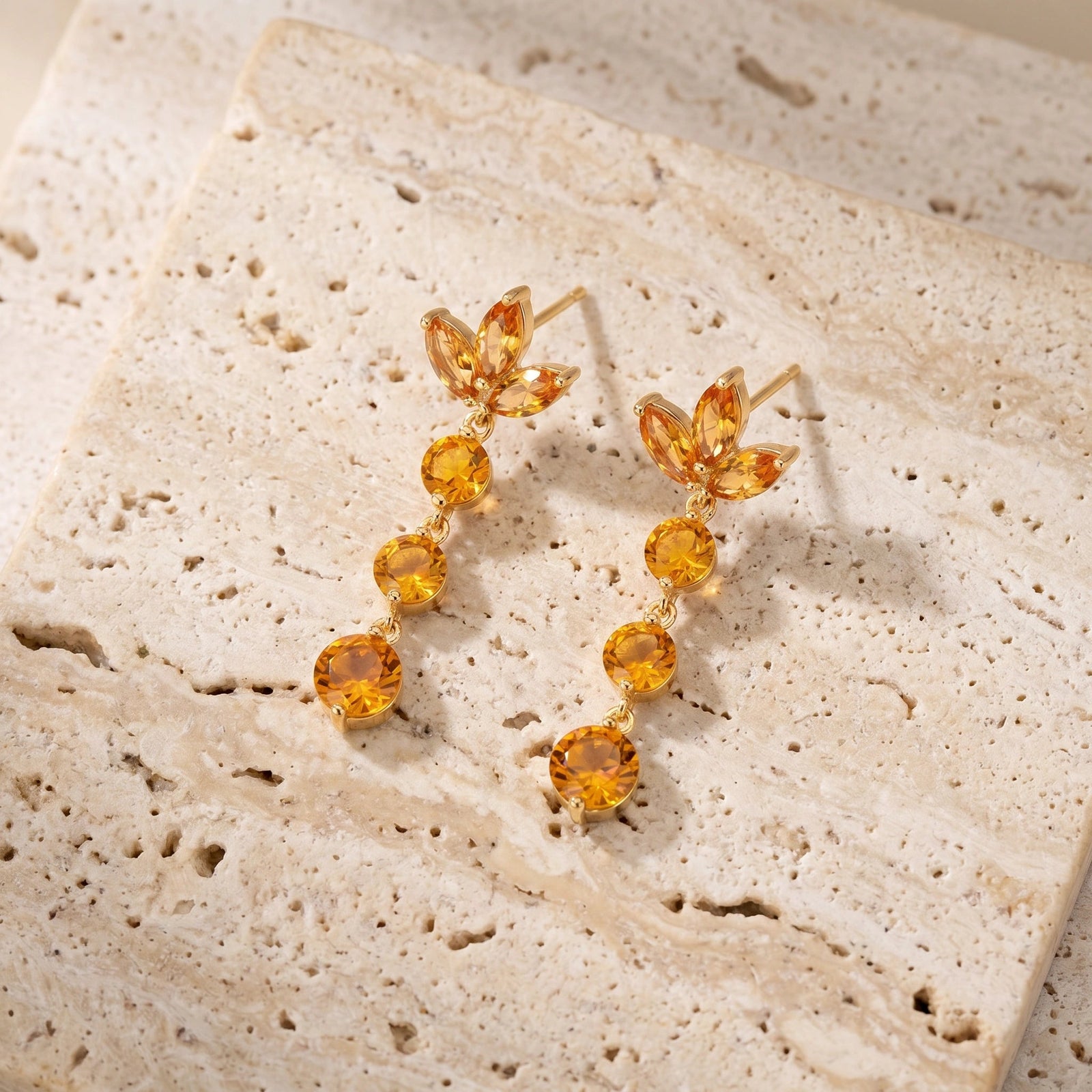 Yellow Gold Citrine — Mariagaetana