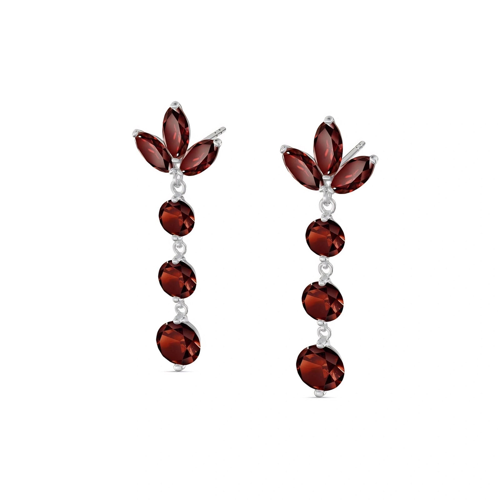 White Gold Garnet — Mariagaetana