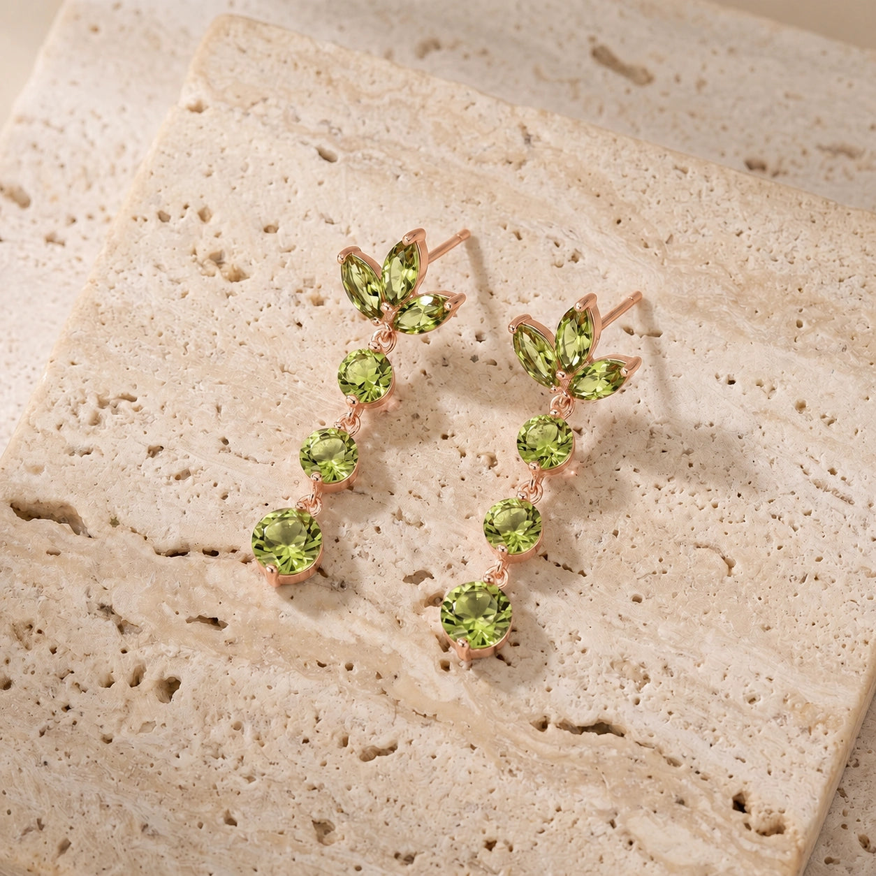 Rose Gold Peridot — Mariagaetana