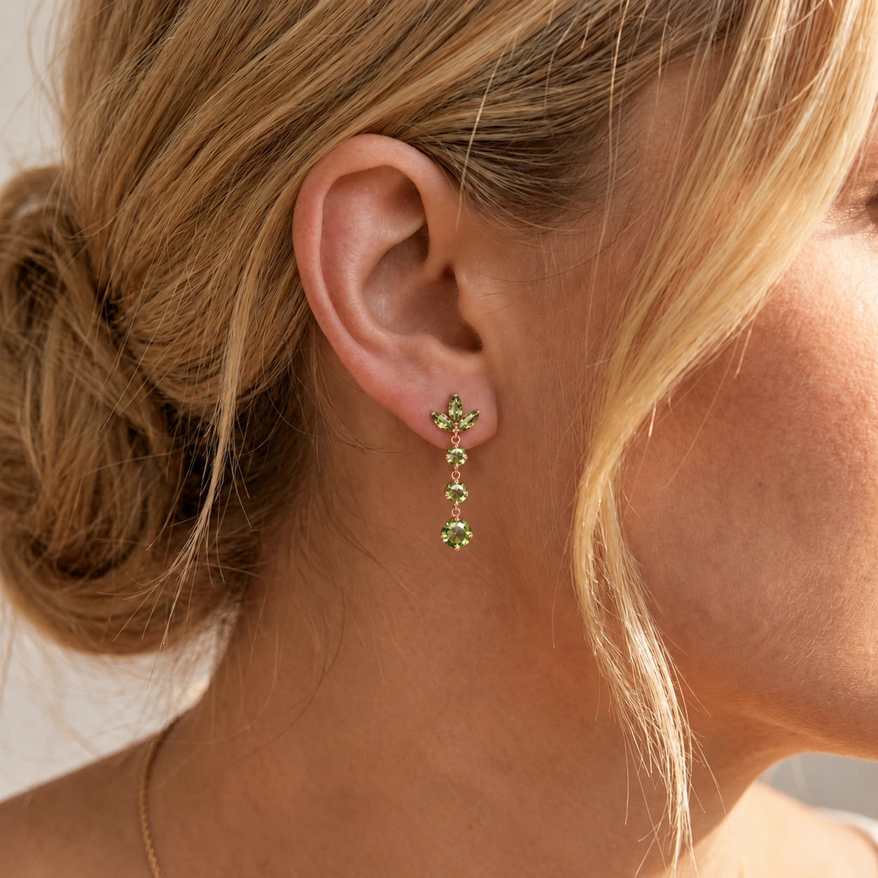 Rose Gold Peridot — Mariagaetana