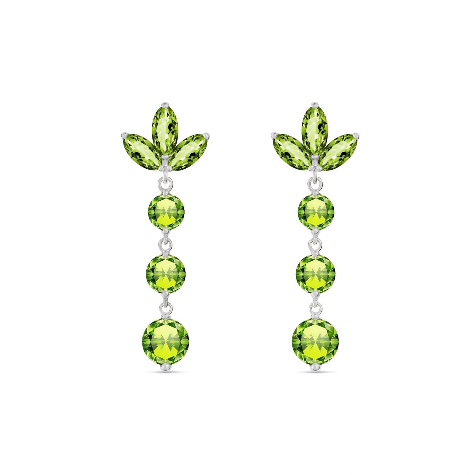 White Gold Peridot — Mariagaetana