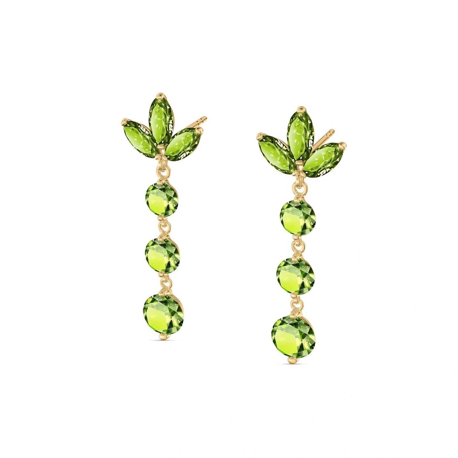 Yellow Gold Peridot — Mariagaetana