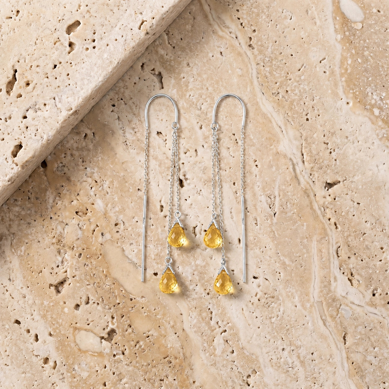 White Gold Citrine — Mariagalatea
