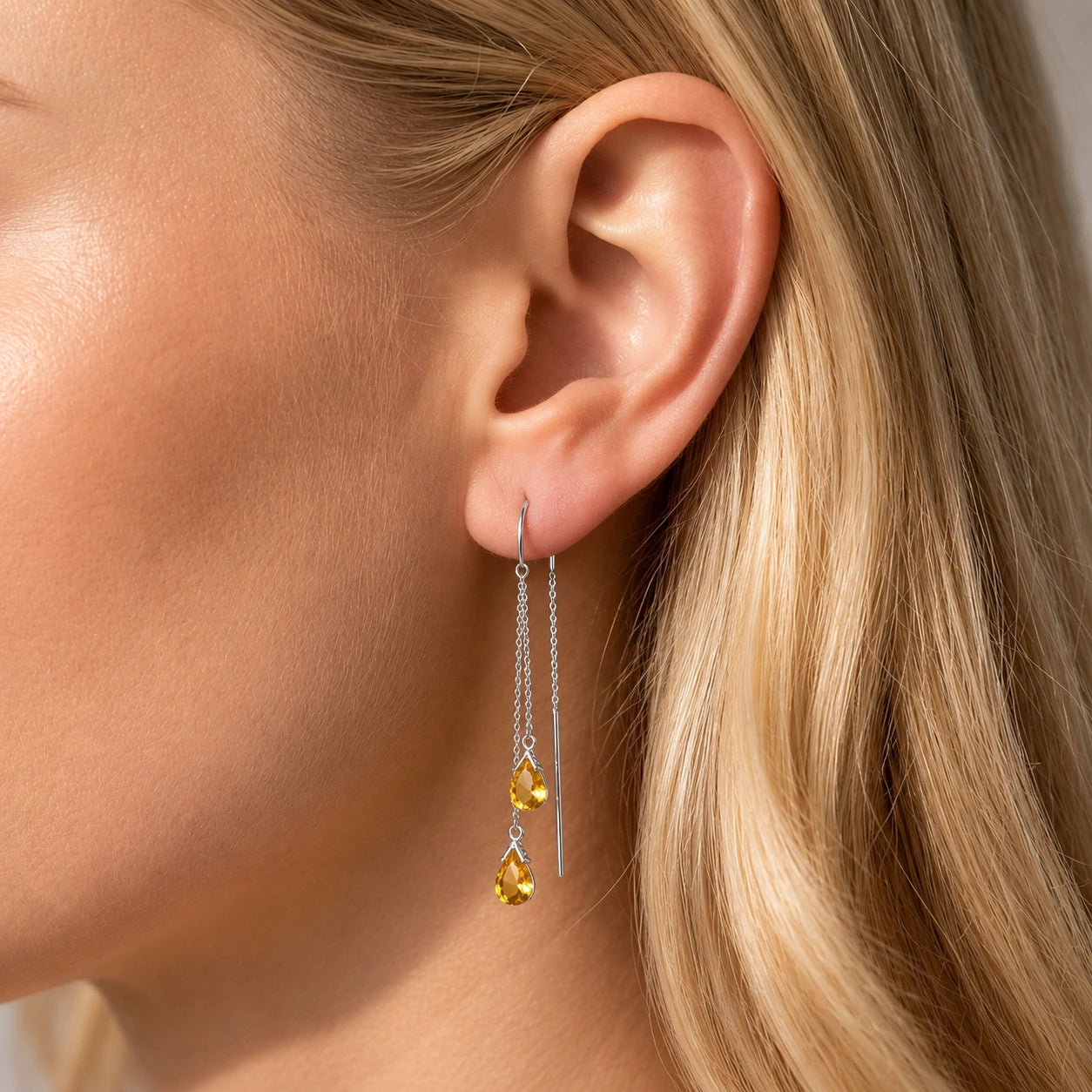White Gold Citrine — Mariagalatea