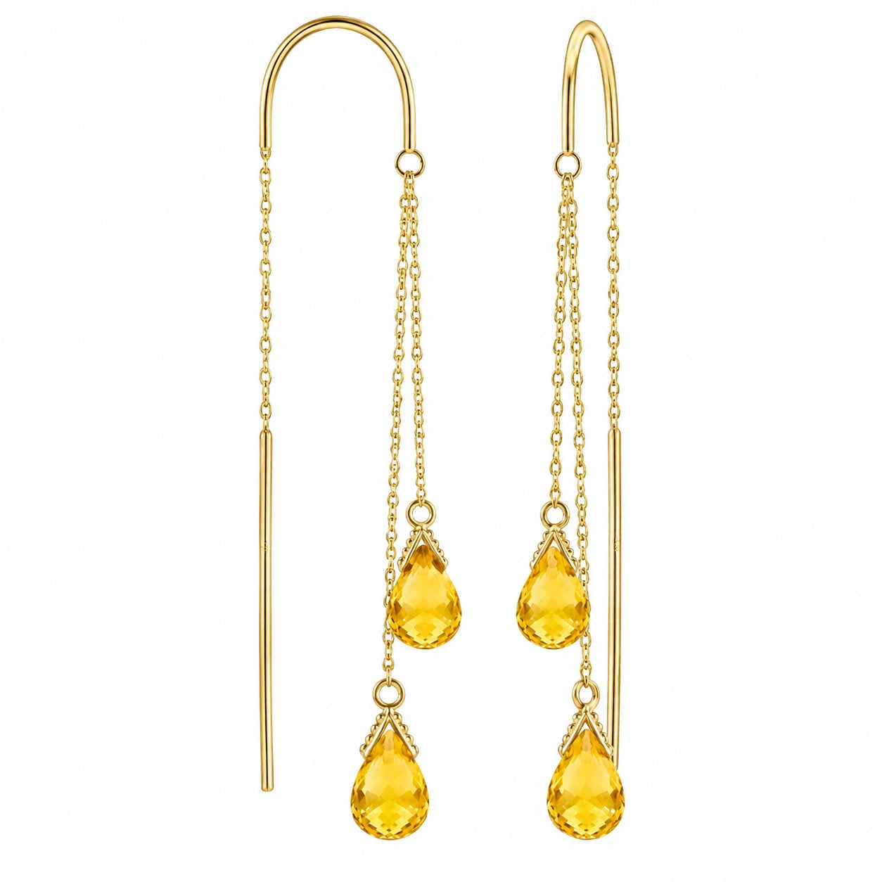 Yellow Gold Citrine — Mariagalatea
