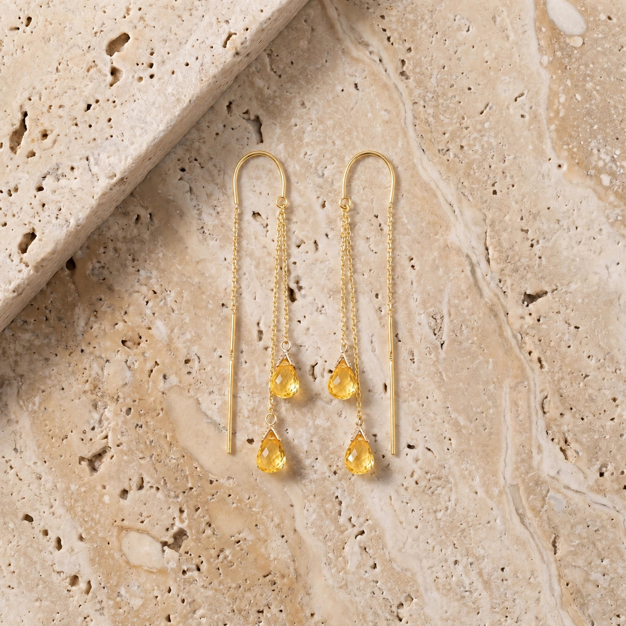 Yellow Gold Citrine — Mariagalatea