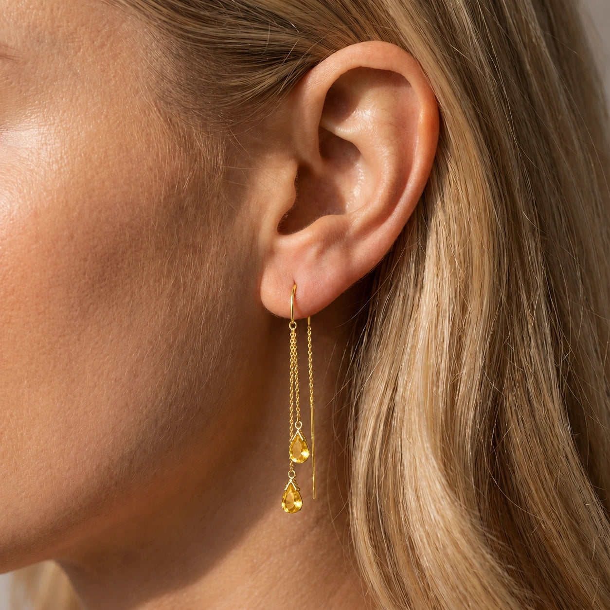 Yellow Gold Citrine — Mariagalatea