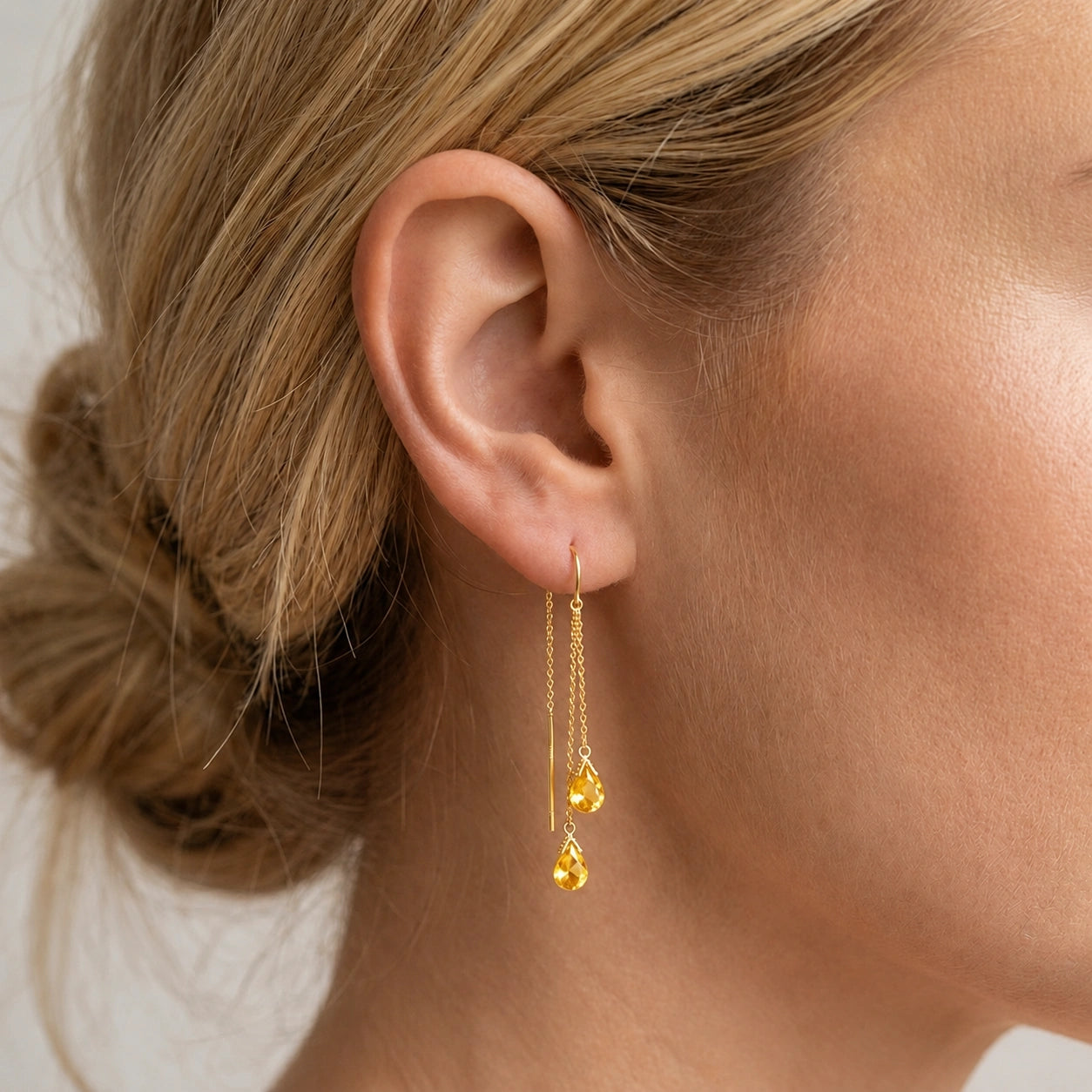 Yellow Gold Citrine — Mariagalatea