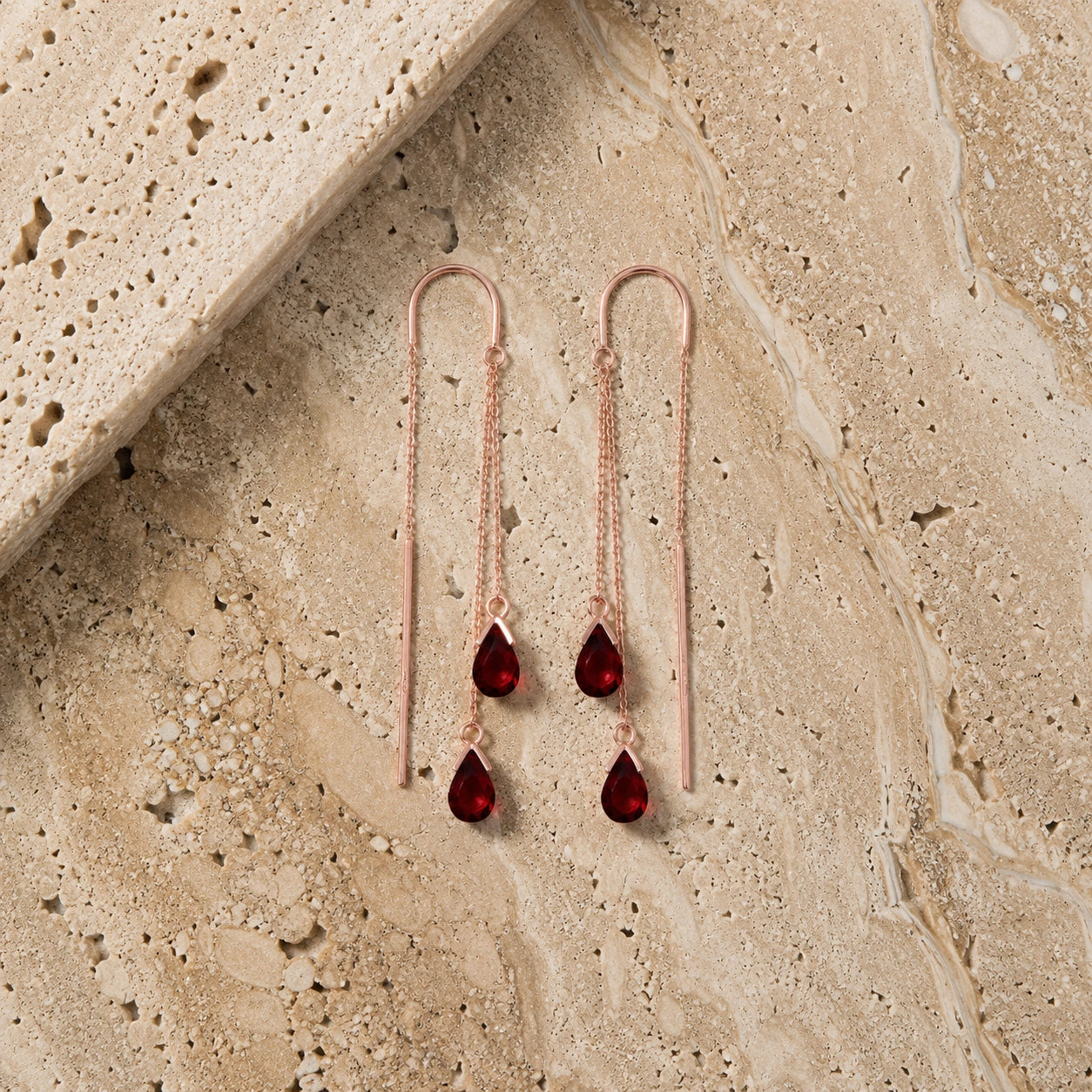 Rose Gold Garnet — Mariagalatea