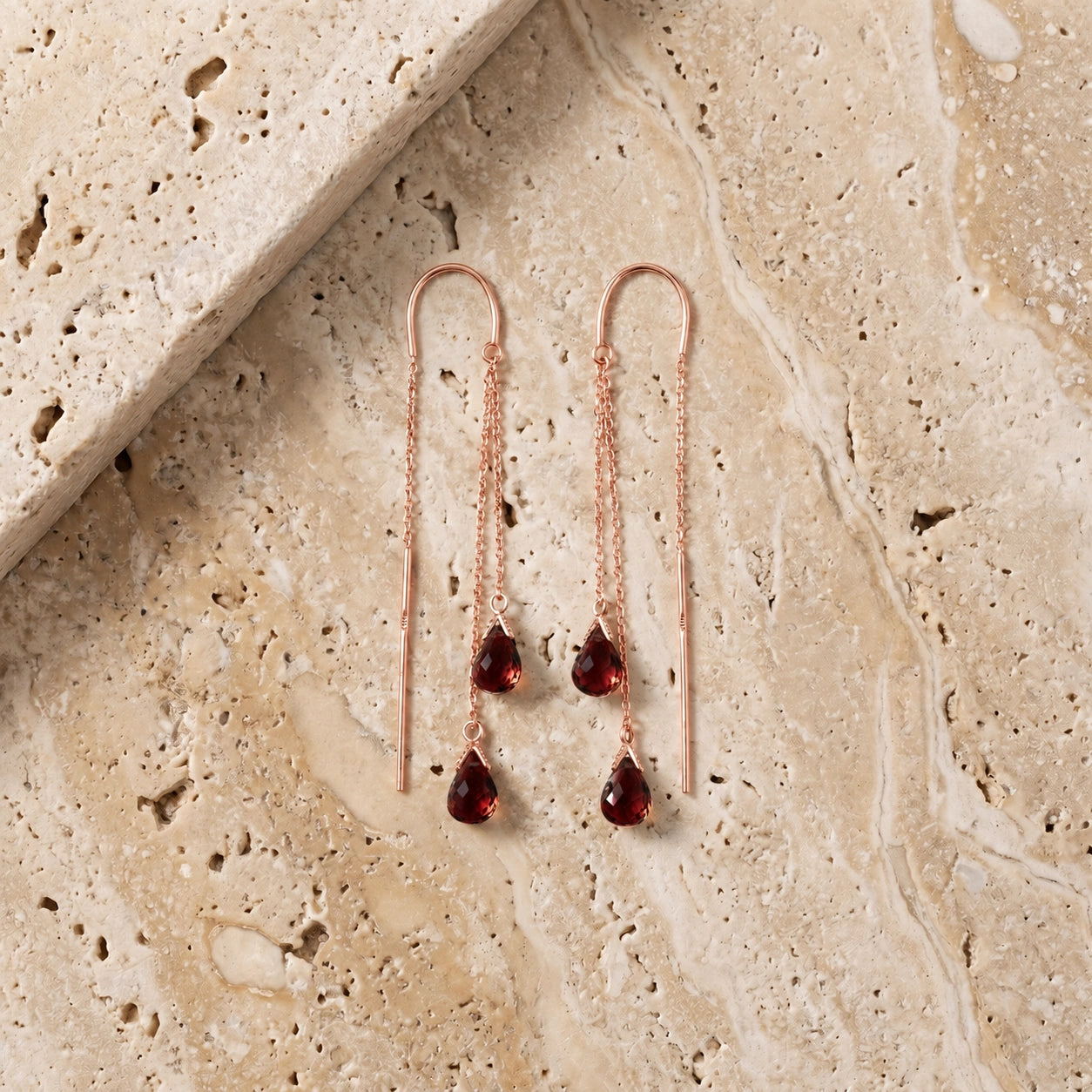 Rose Gold Garnet — Mariagalatea