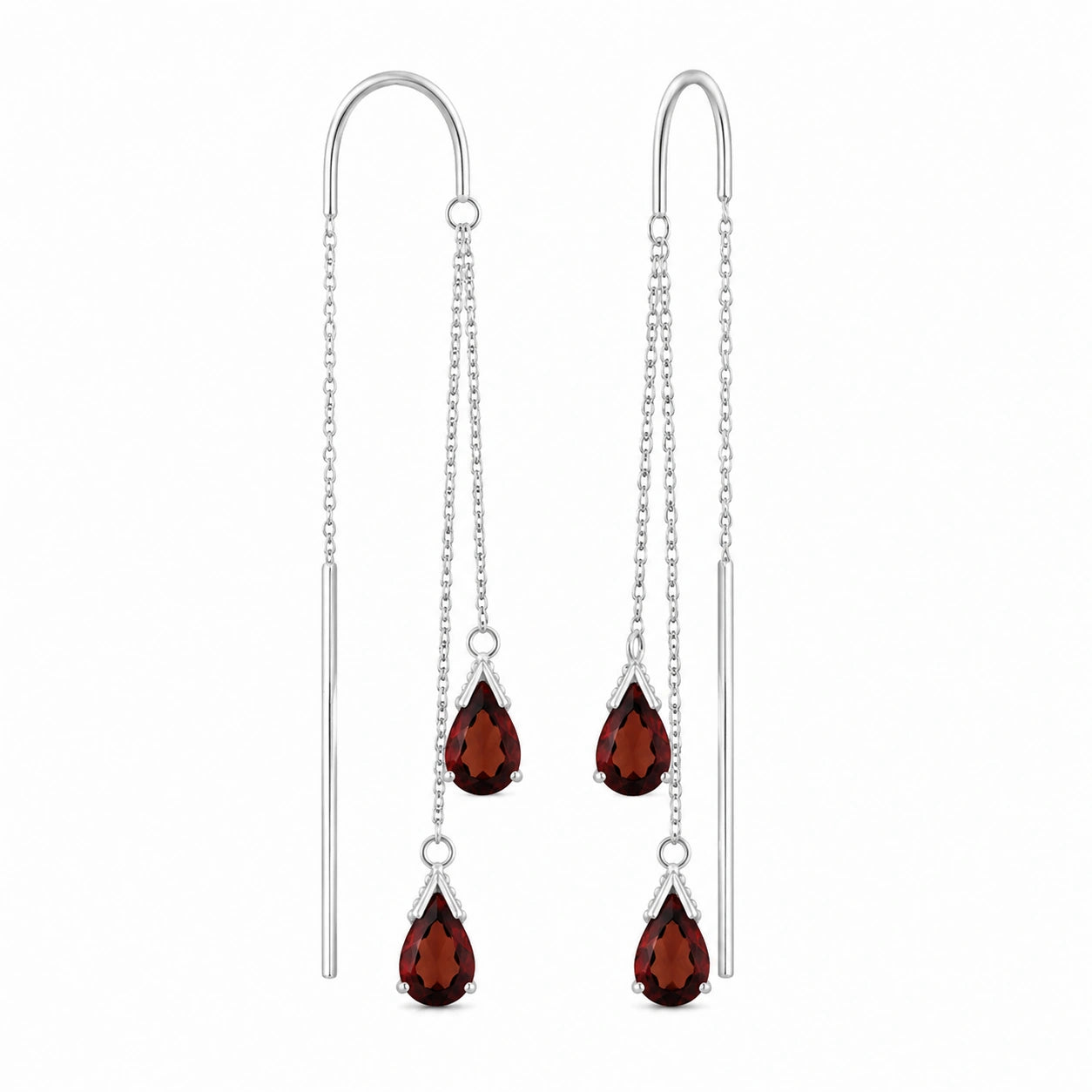 White Gold Garnet — Mariagalatea