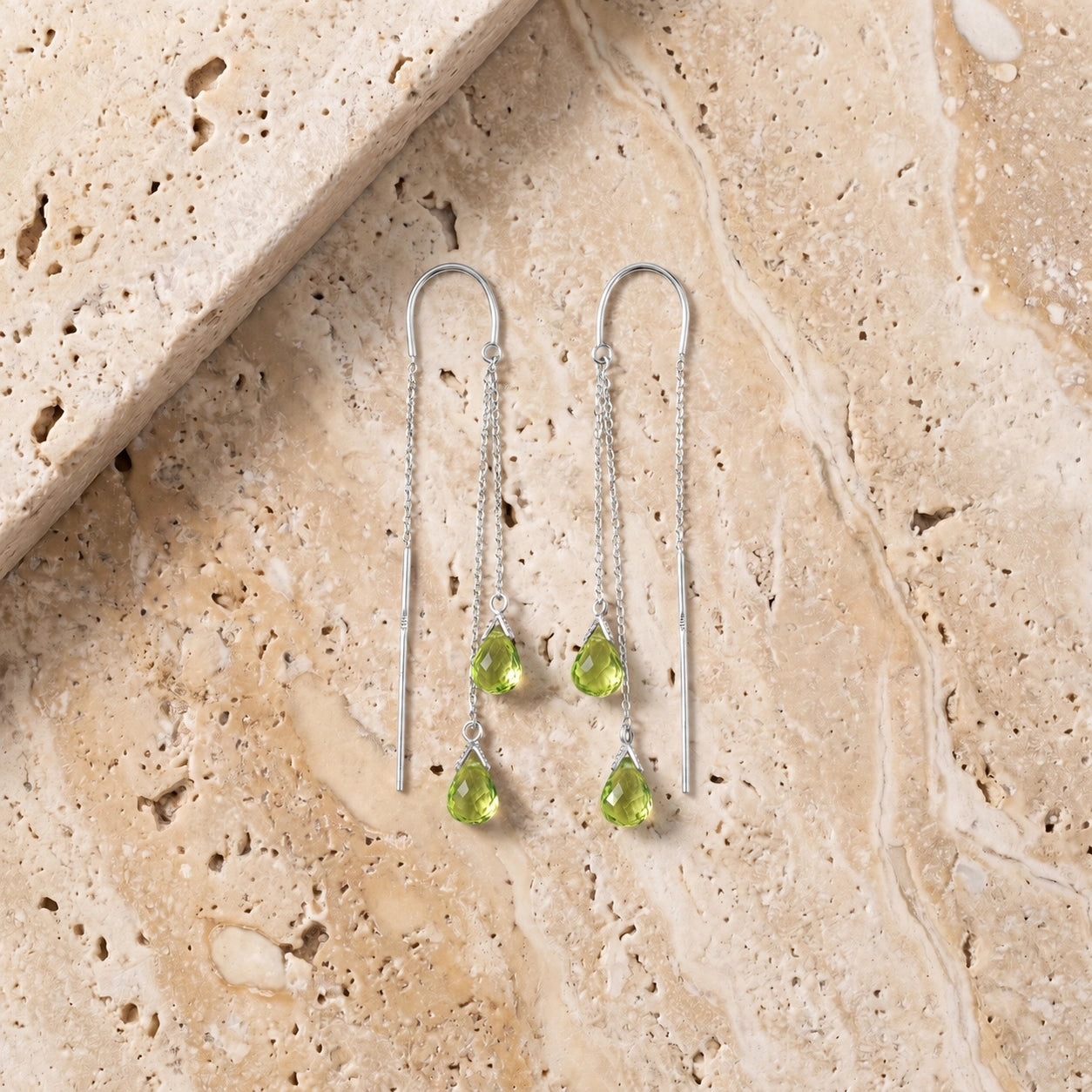 White Gold Peridot — Mariagalatea