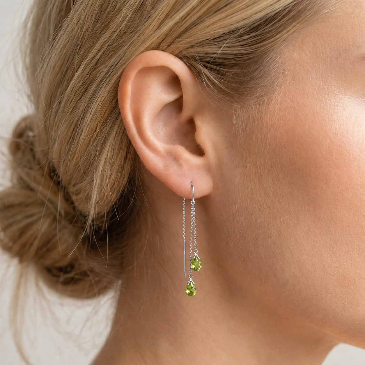 White Gold Peridot — Mariagalatea