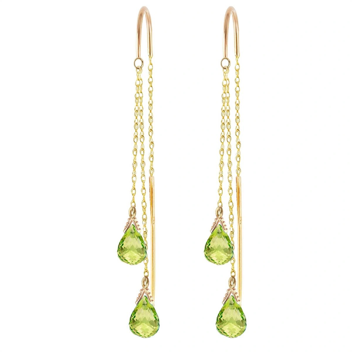 Yellow Gold Peridot — Mariagalatea