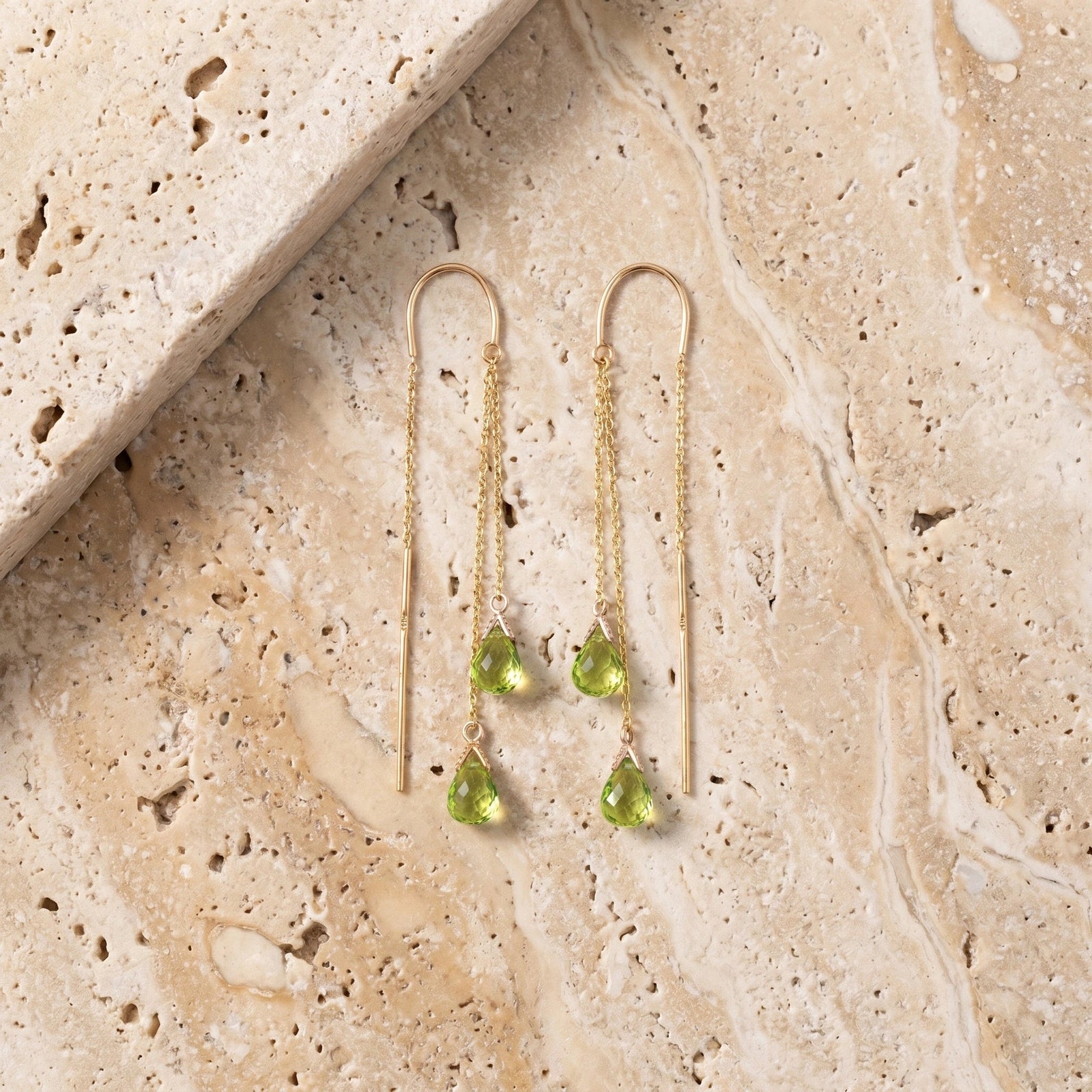 Yellow Gold Peridot — Mariagalatea