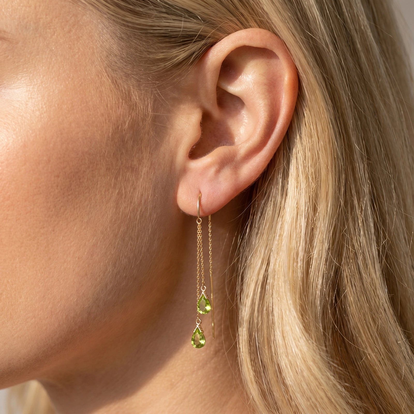 Yellow Gold Peridot — Mariagalatea