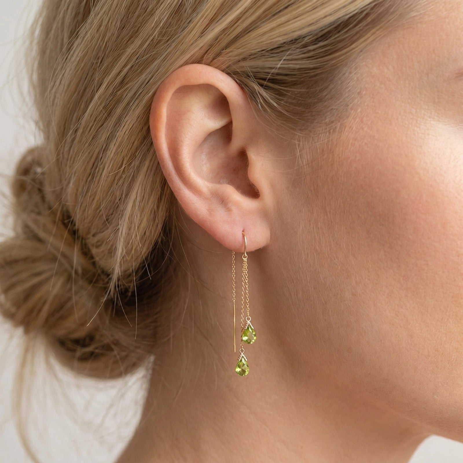 Yellow Gold Peridot — Mariagalatea