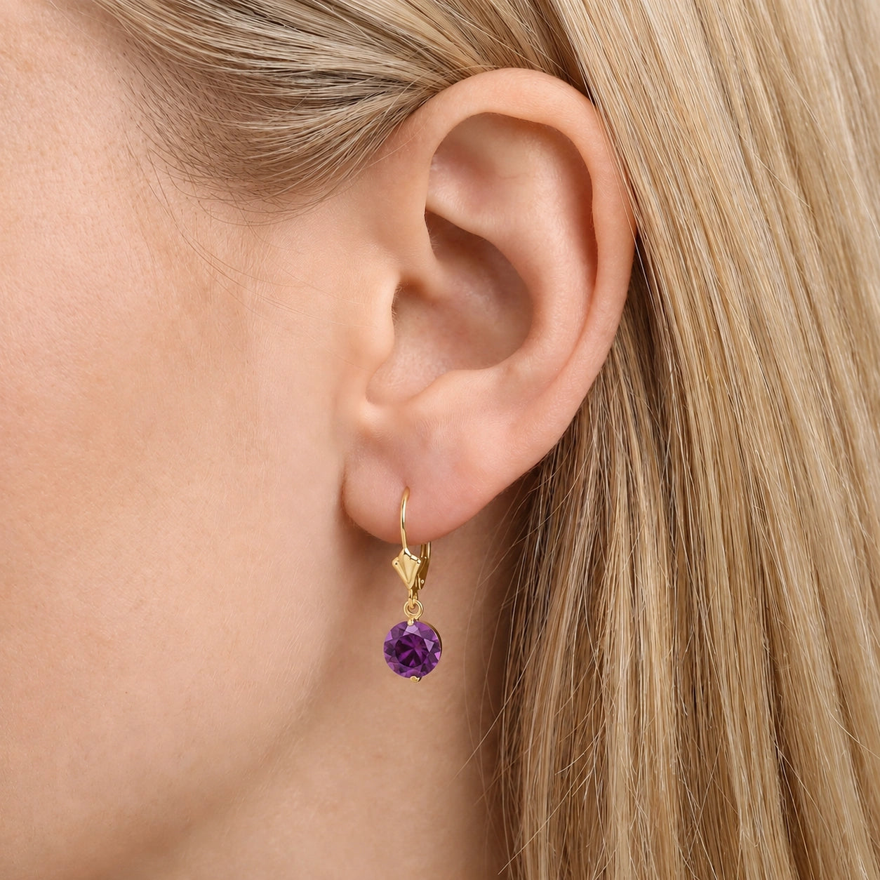 Yellow Gold Amethyst — Mariagaudenzia