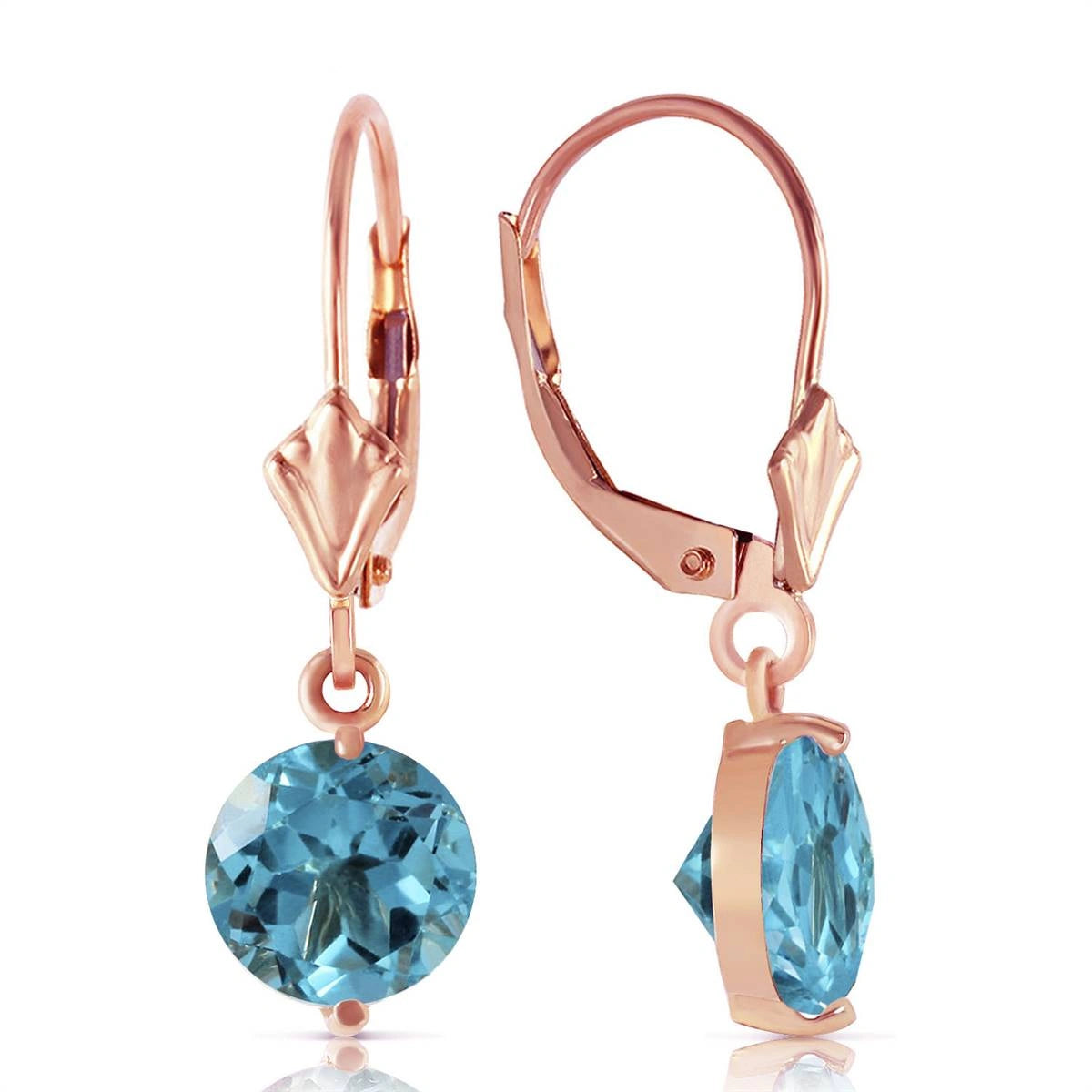 Rose Gold Blue Topaz — Mariagaudenzia