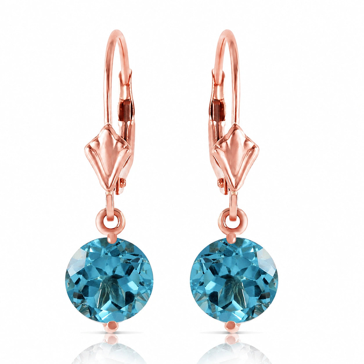 Rose Gold Blue Topaz — Mariagaudenzia