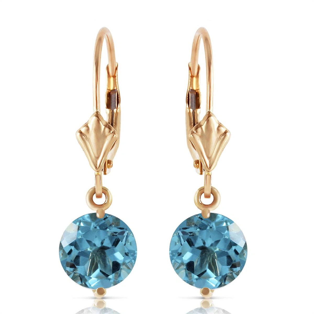 Yellow Gold Blue Topaz — Mariagaudenzia
