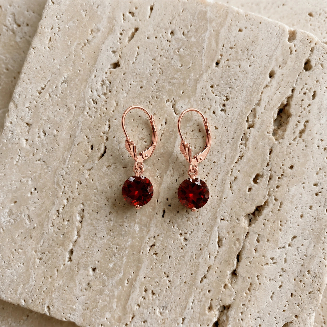 Rose Gold Garnet — Mariagaudenzia