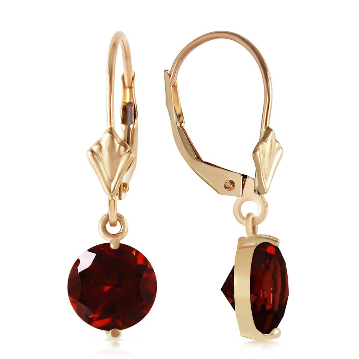 Yellow Gold Garnet — Mariagaudenzia