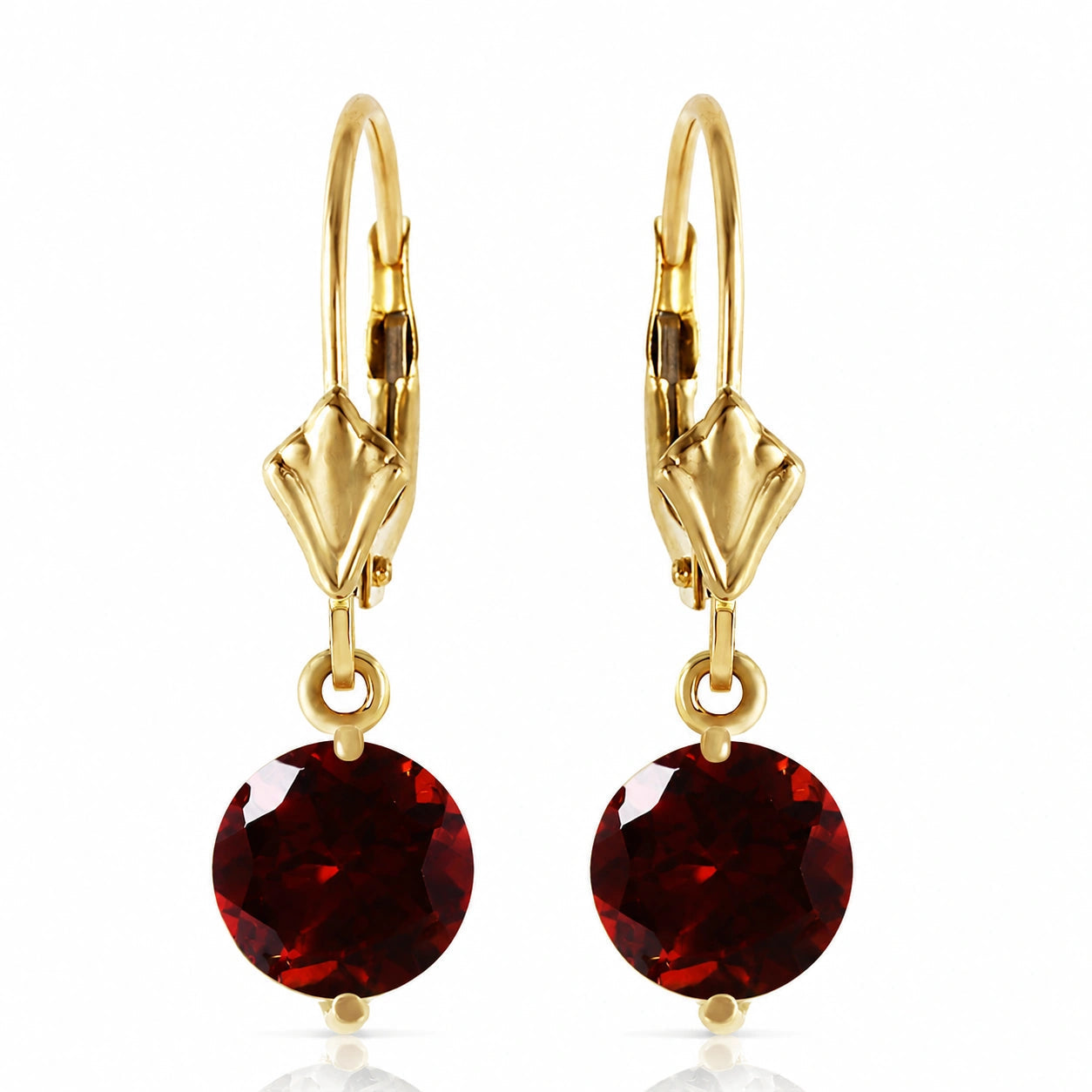 Yellow Gold Garnet — Mariagaudenzia