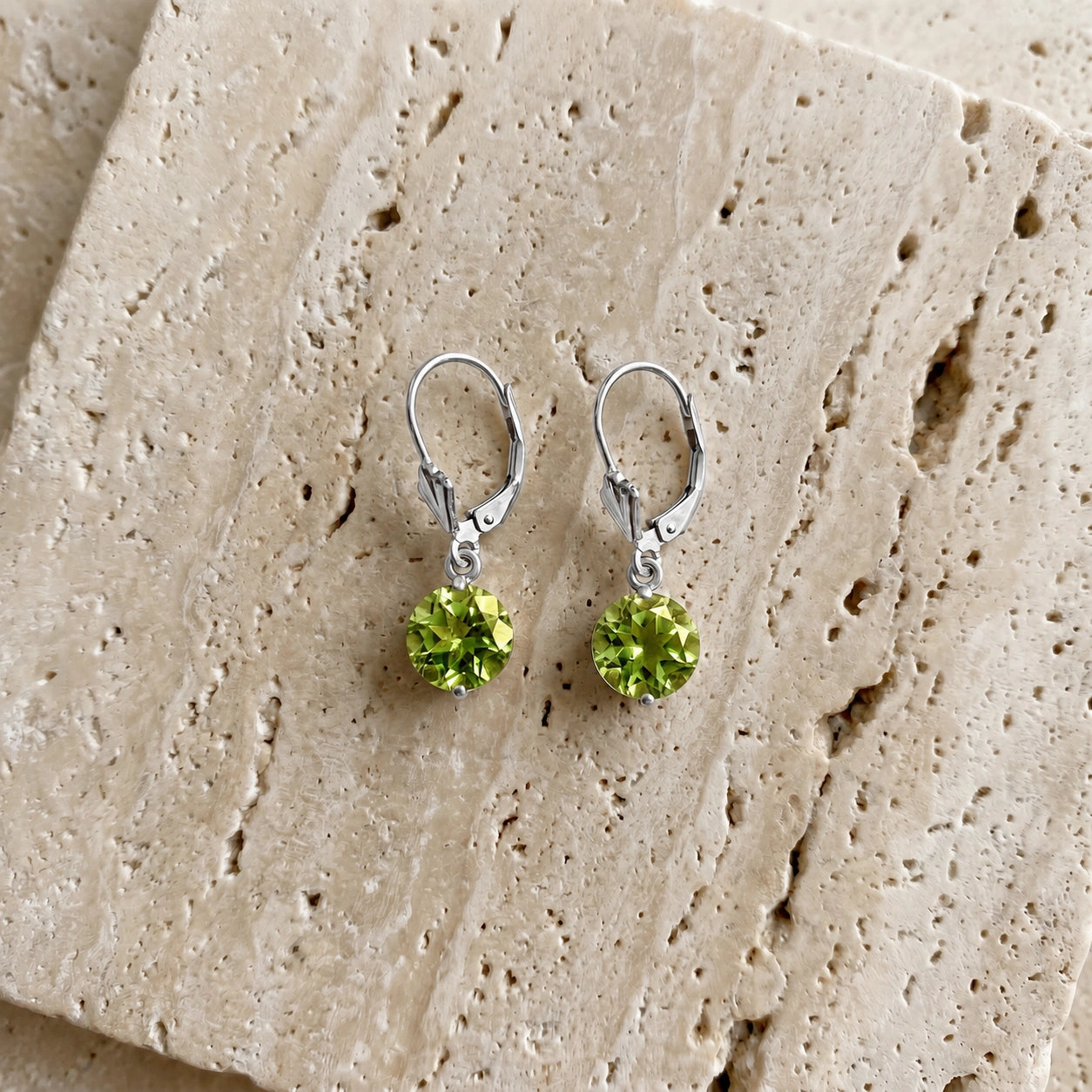 White Gold Peridot — Mariagaudenzia