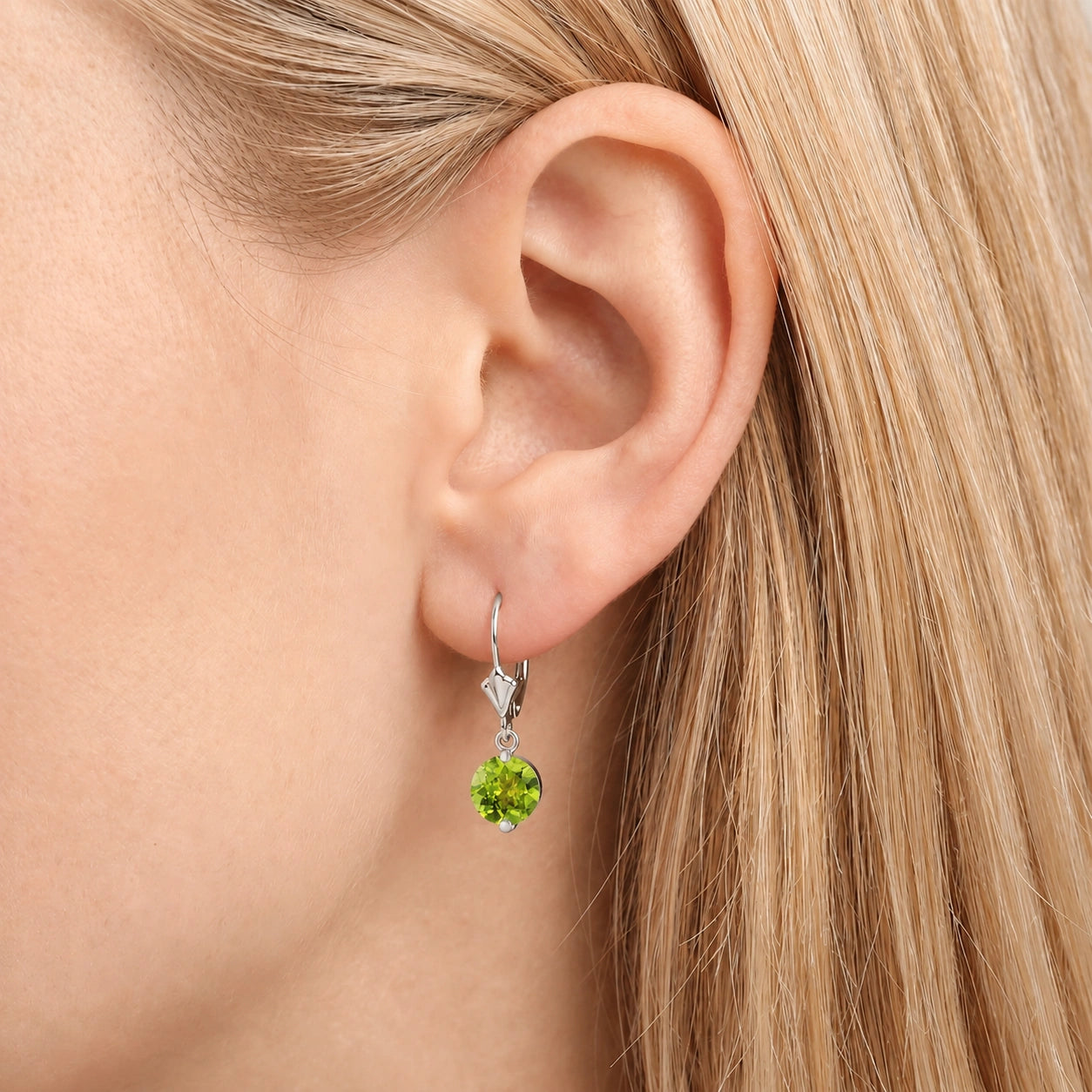 White Gold Peridot — Mariagaudenzia