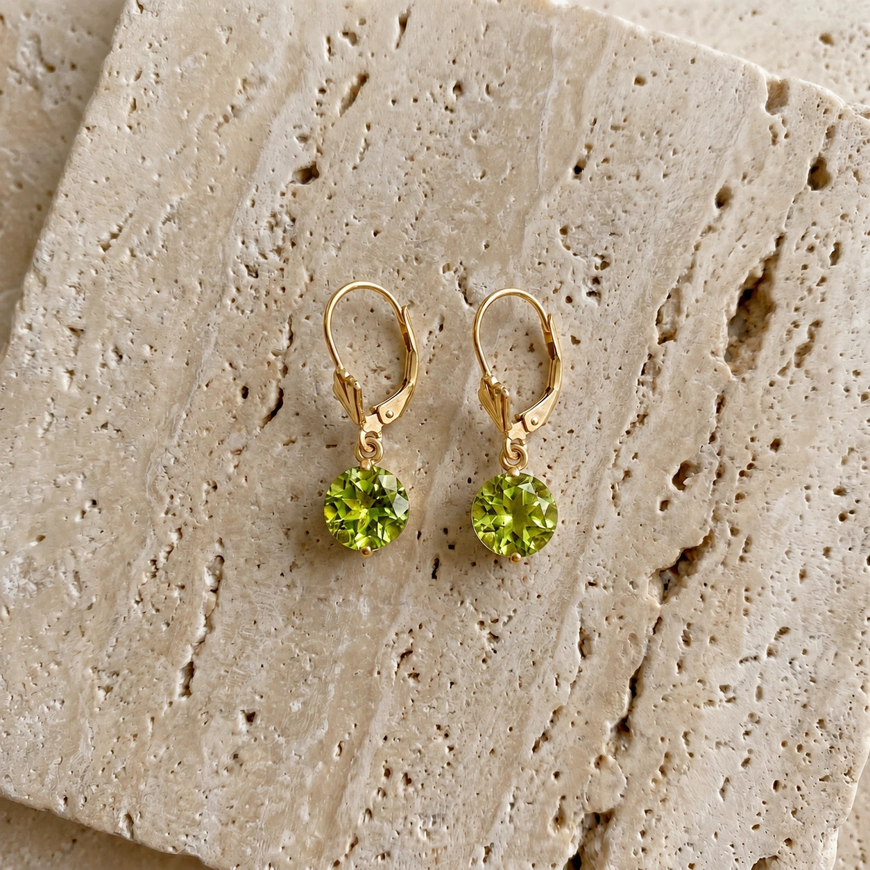 Yellow Gold Peridot — Mariagaudenzia
