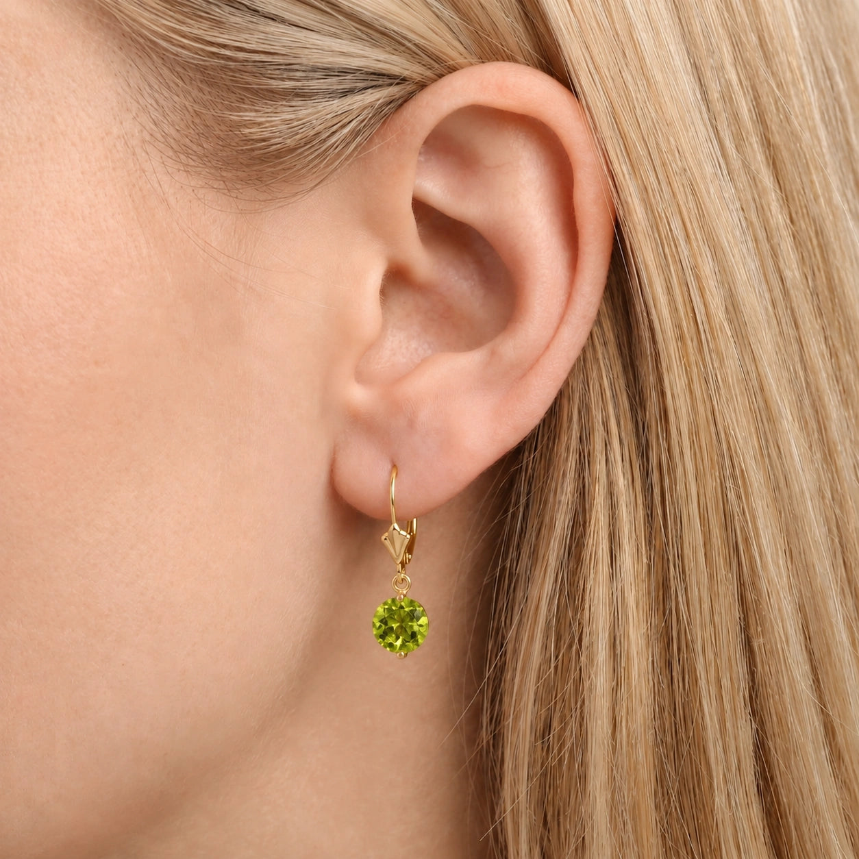 Yellow Gold Peridot — Mariagaudenzia