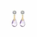 Yellow Gold Amethyst & Diamond — Mariageltrude