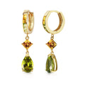 Yellow Gold Citrine & Peridot — Mariagemma