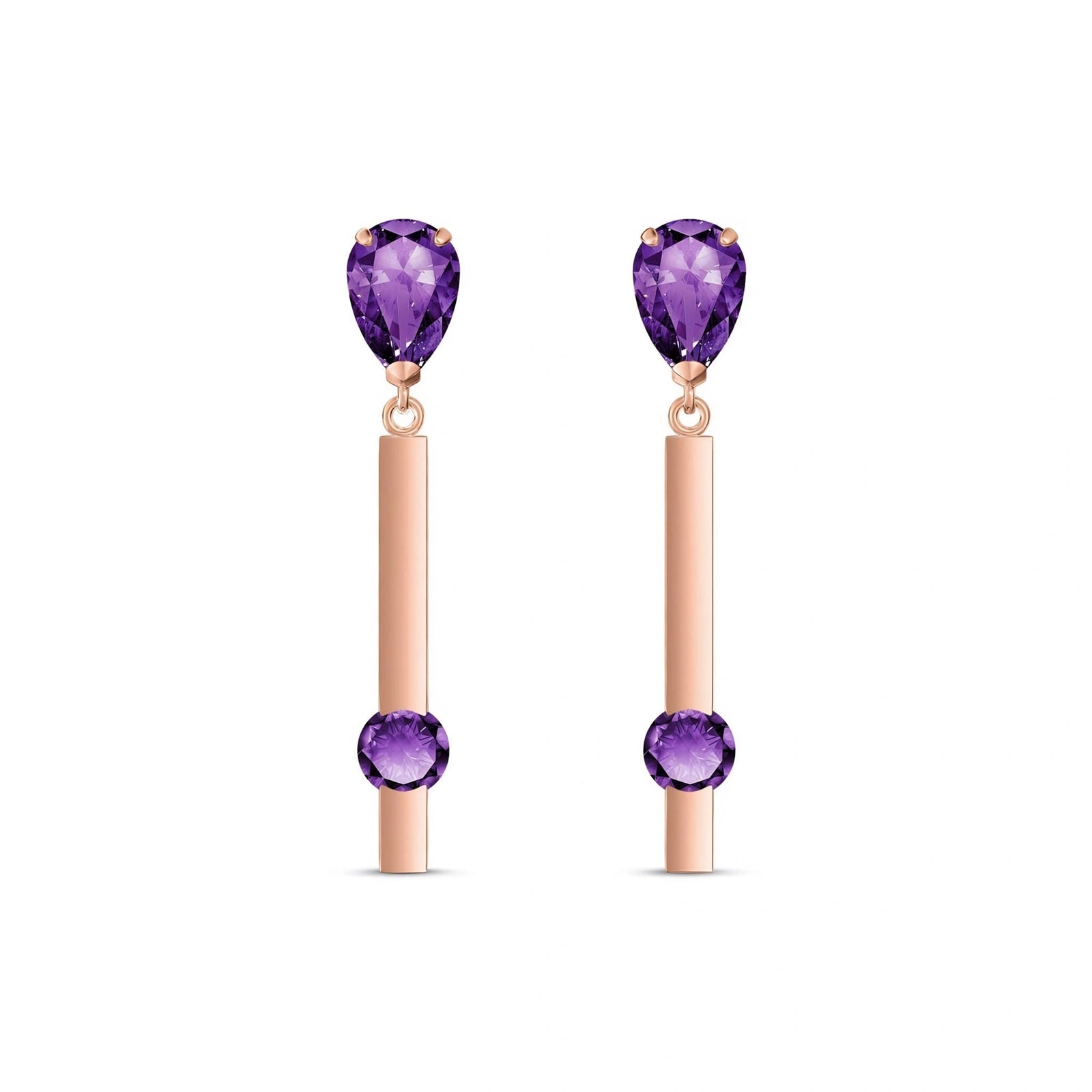 Rose Gold Amethyst — Mariagertrude