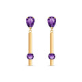 Yellow Gold Amethyst — Mariagertrude