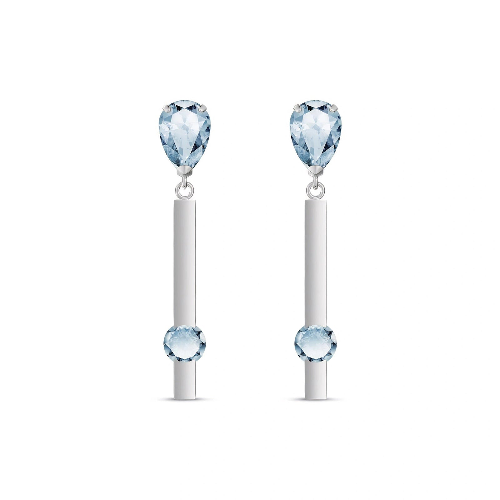 White Gold Aquamarine — Mariagertrude