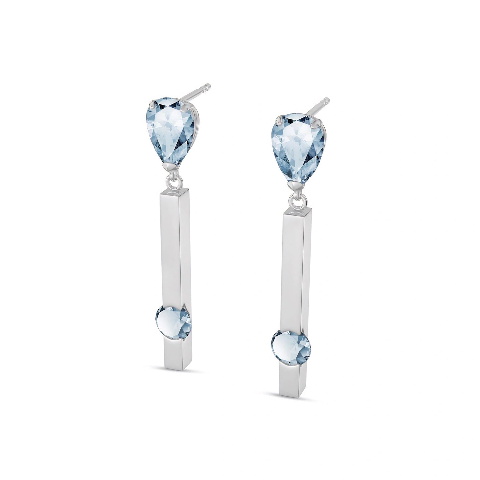 White Gold Aquamarine — Mariagertrude