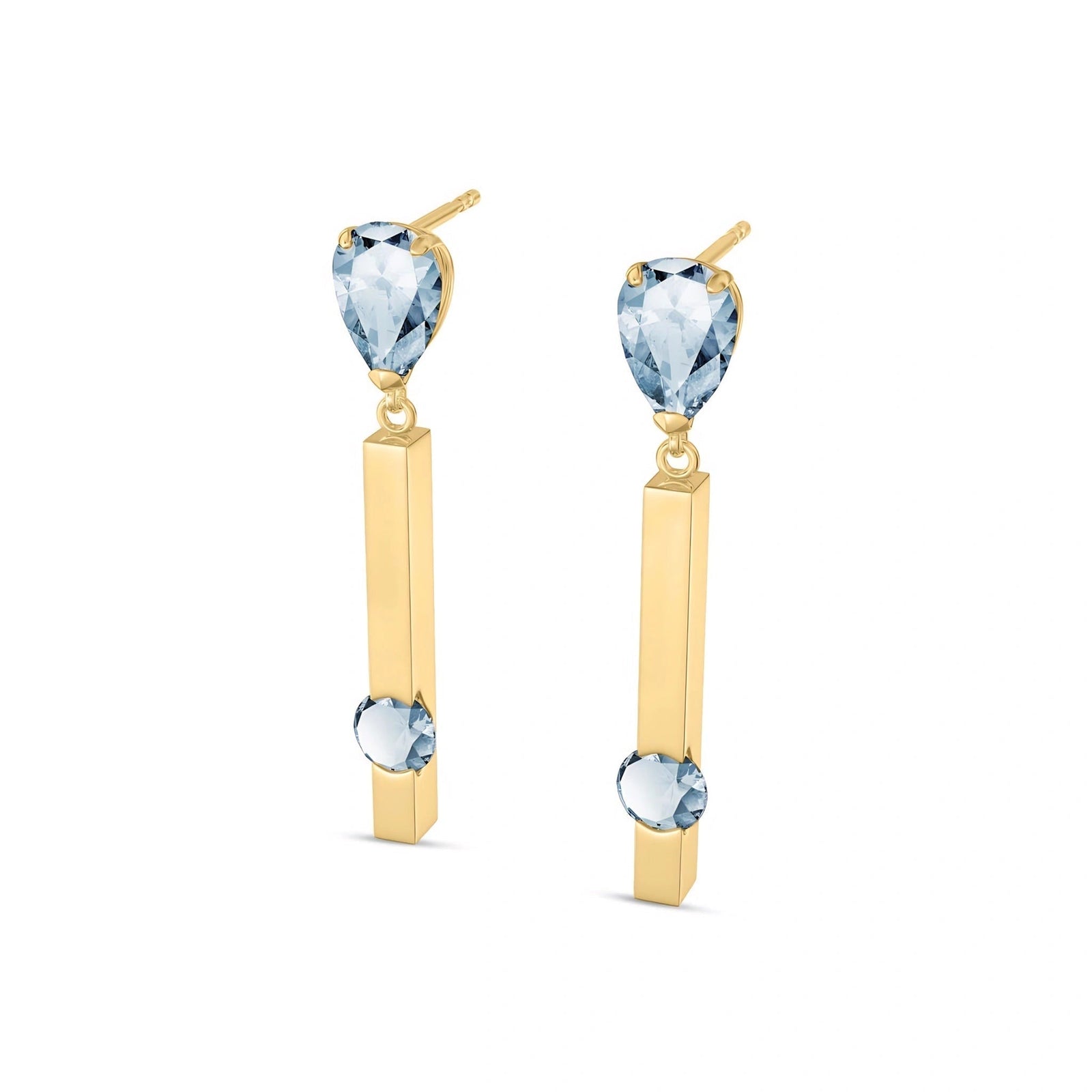 Yellow Gold Aquamarine — Mariagertrude