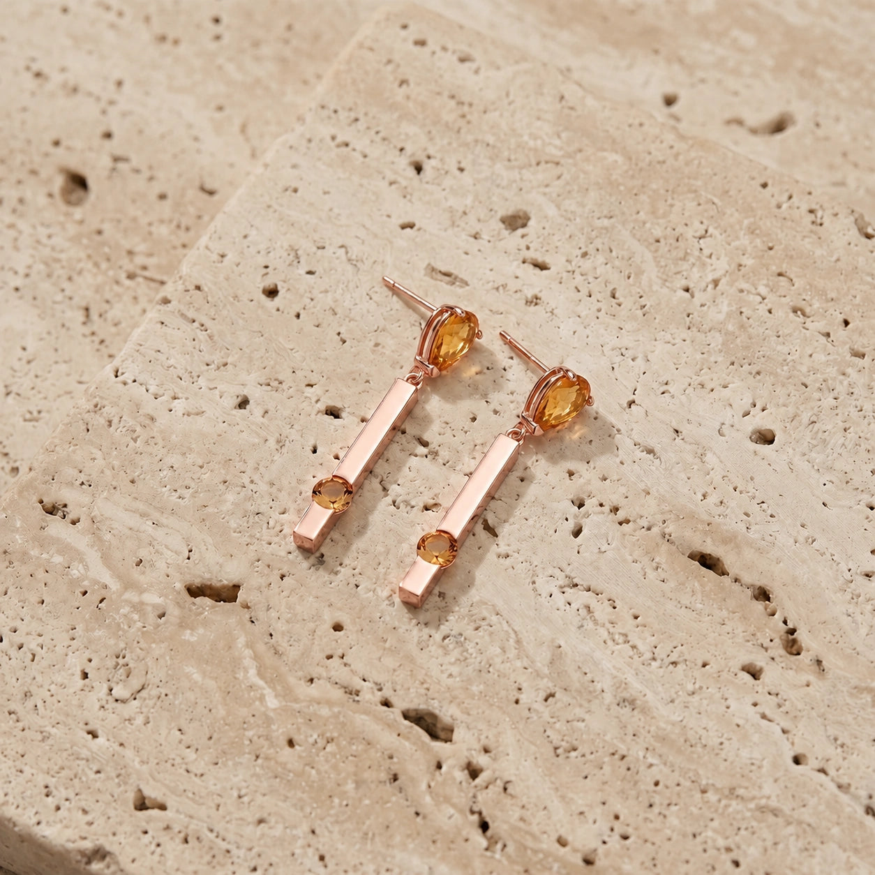 Rose Gold Citrine — Mariagertrude