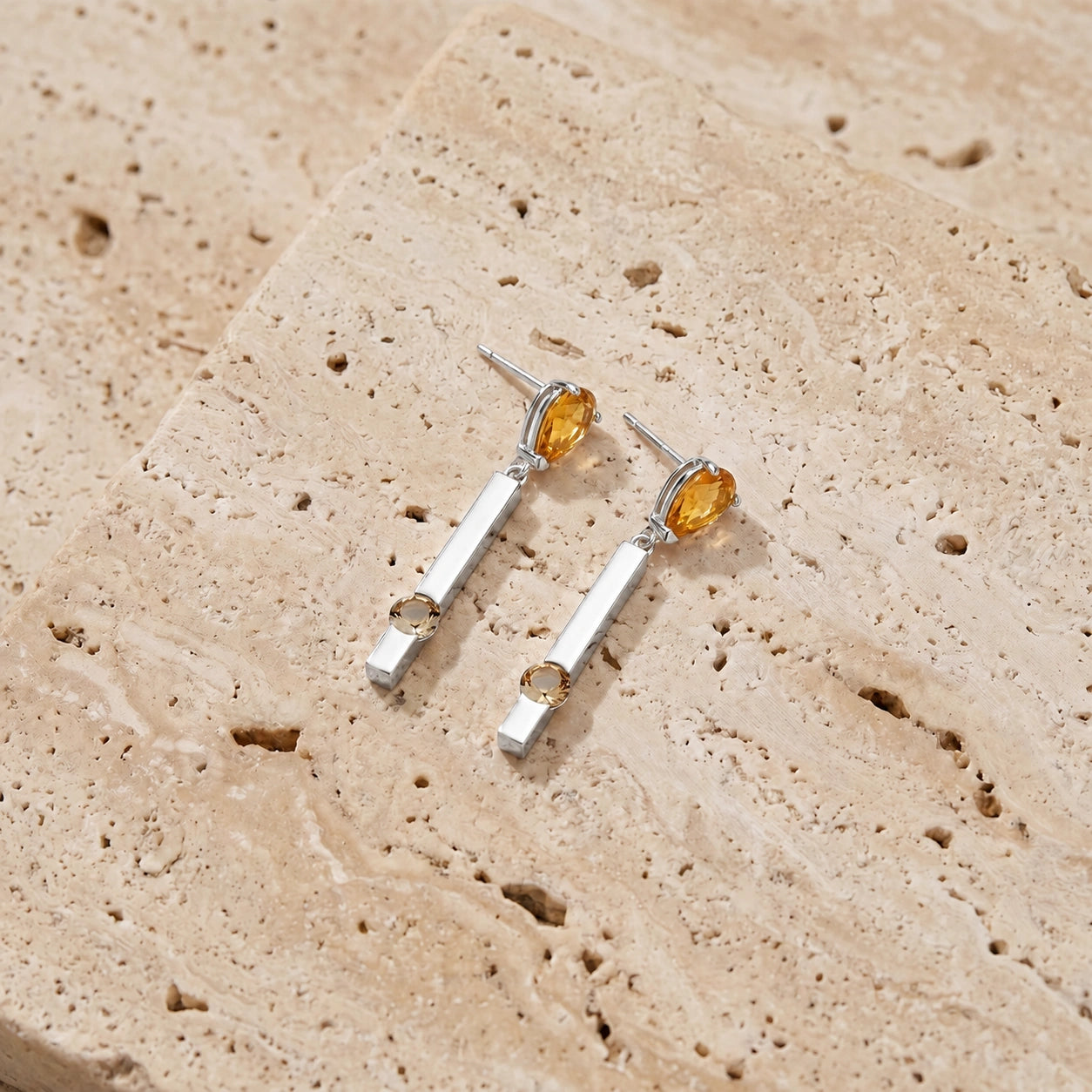 White Gold Citrine — Mariagertrude