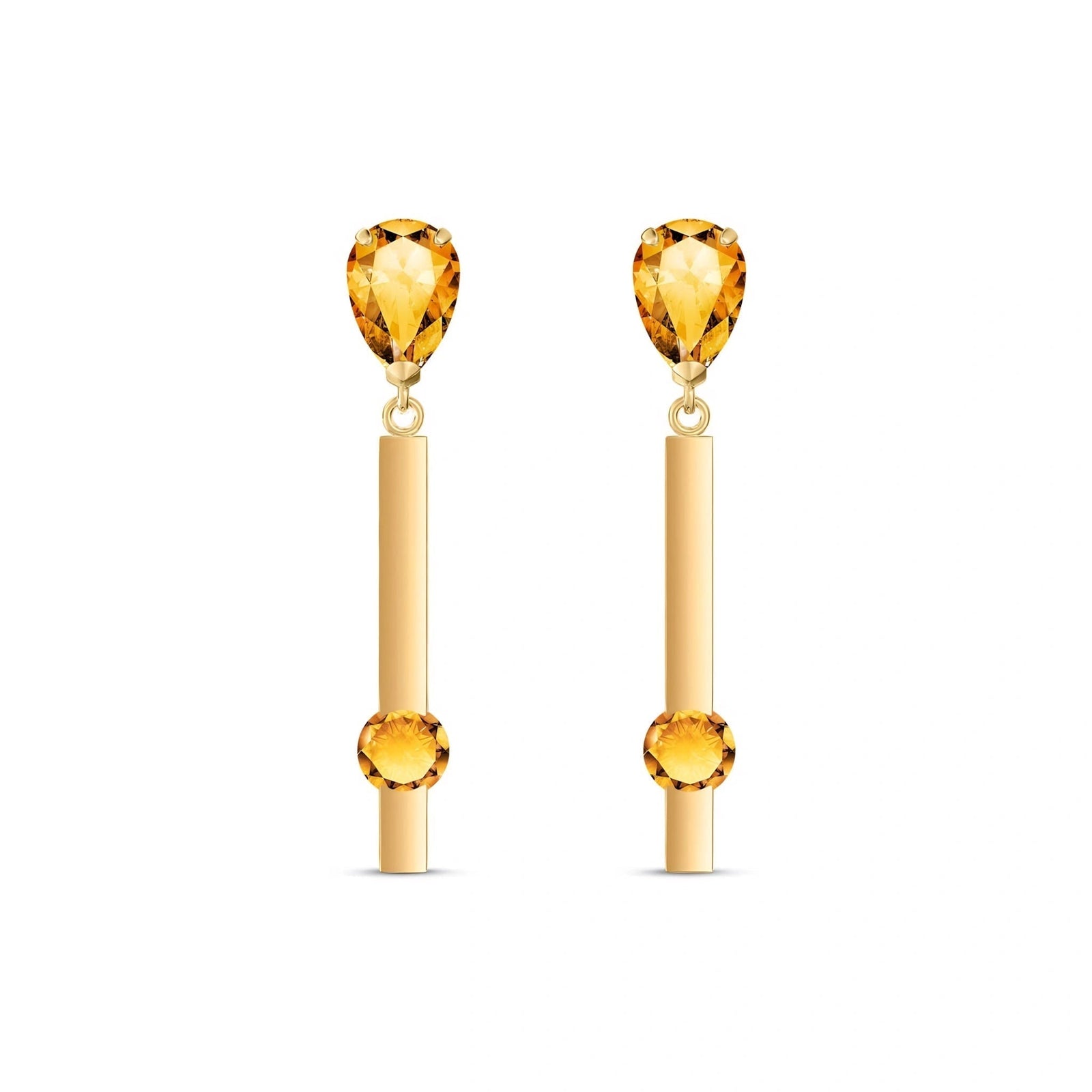 Yellow Gold Citrine — Mariagertrude