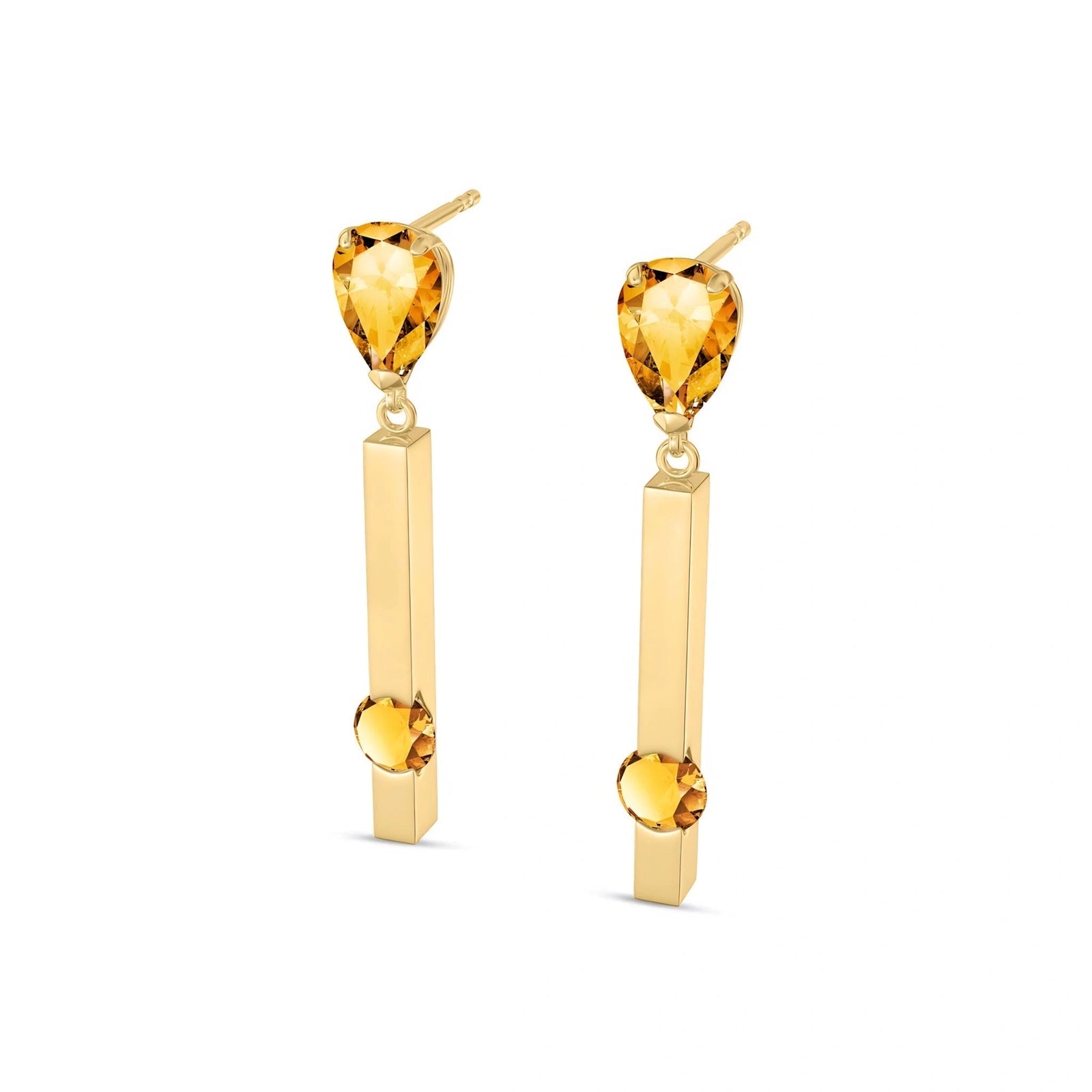 Yellow Gold Citrine — Mariagertrude