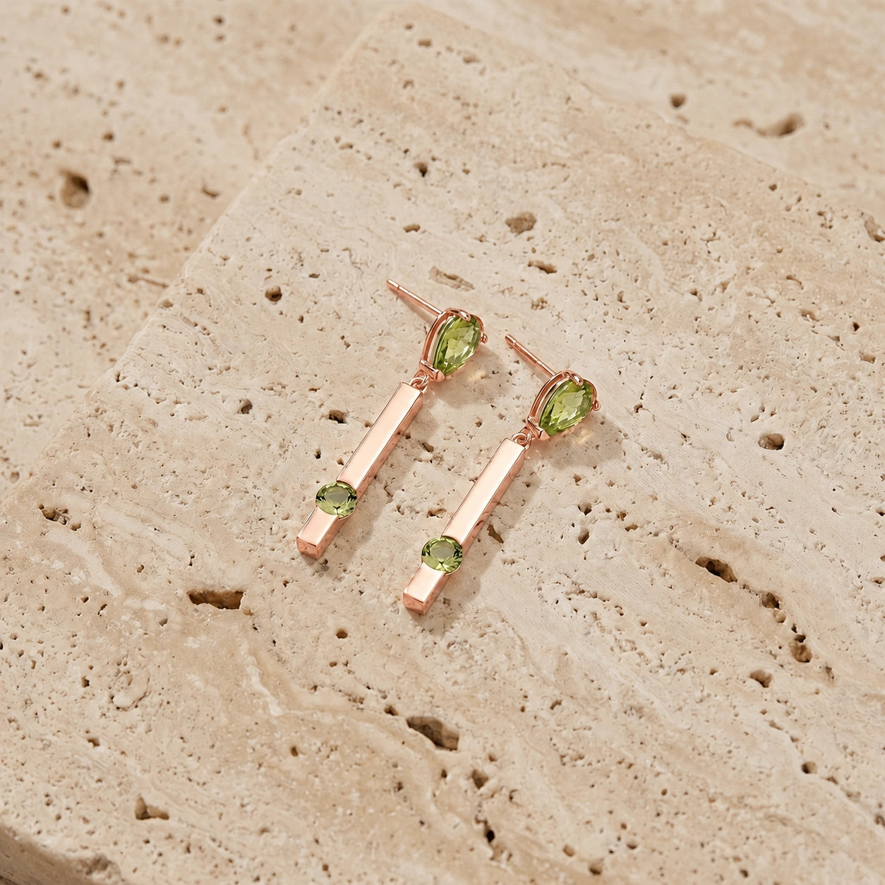 Rose Gold Peridot — Mariagertrude